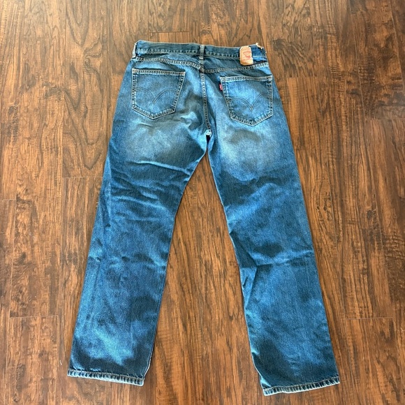 Levi’s 559 Relaxed Straight Jeans Men’s Blue Denim 34x32 - Picture 7 of 10